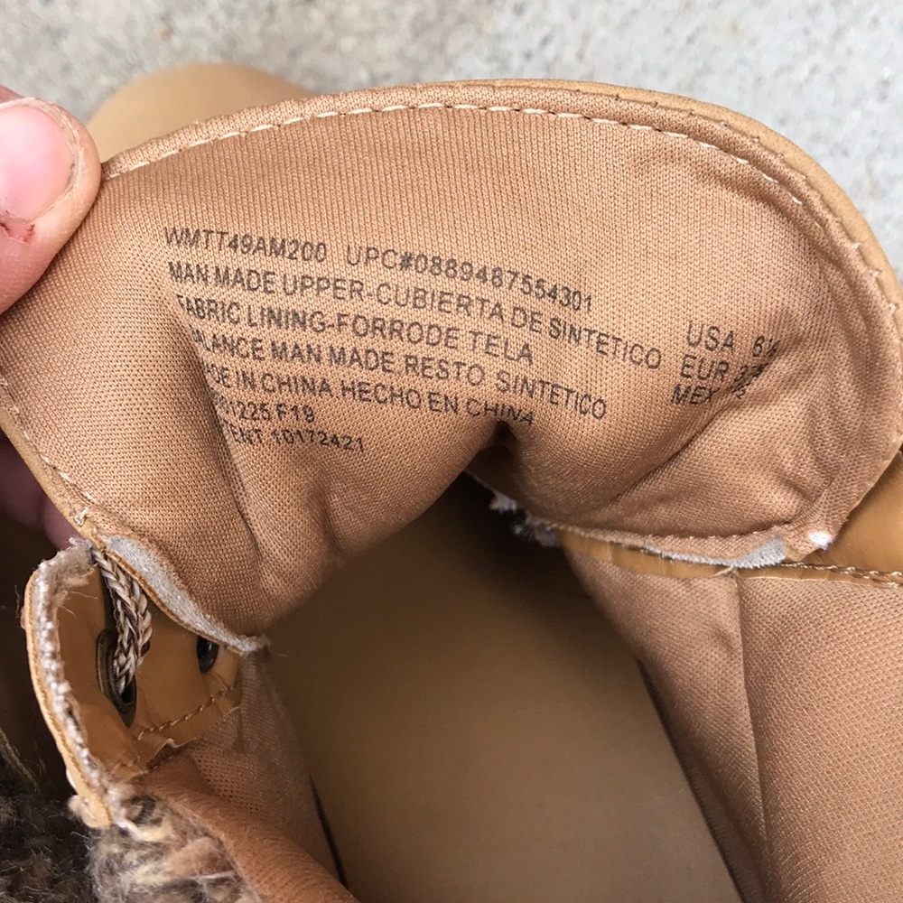 Nwt Time And Tru Memory Foam Knit Top Hiking Boots - image 4